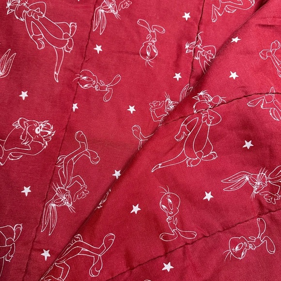 Warner Bros Looney Tunes Vintage Twin Comforter made in Canada. - Picture 6 of 8